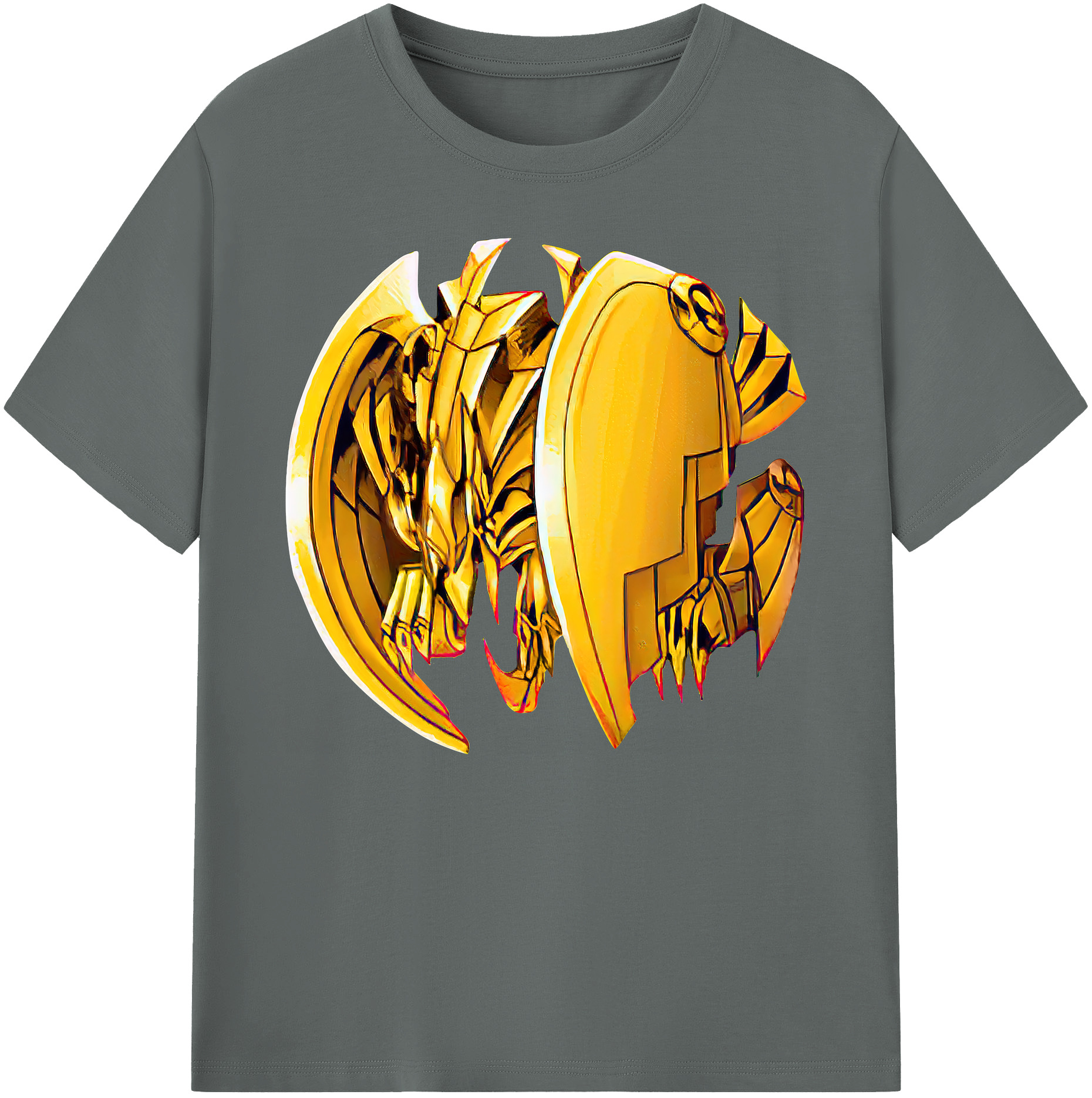 （画像用） 遊☆戯☆王 Yu-Gi-Oh! 綿100％ メンズ半袖Tシャツ｜肌触りやわらか＆通気性